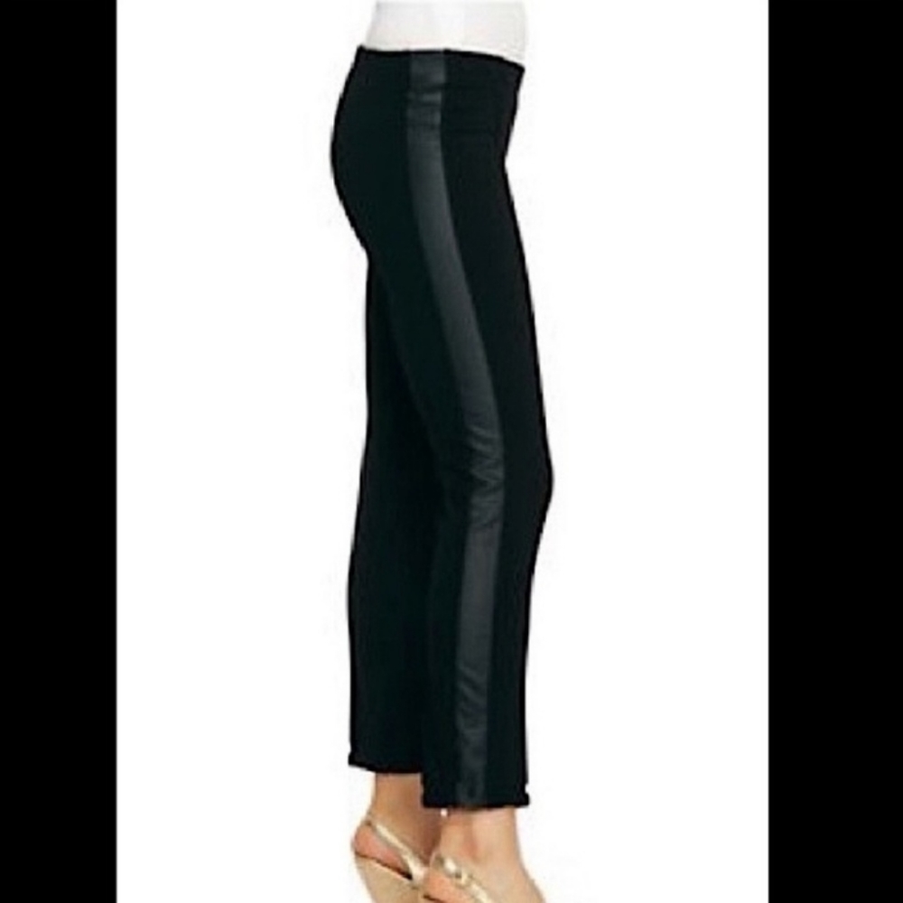 Lilly Pulitzer black Tuxedo Stripe Travel Pants S